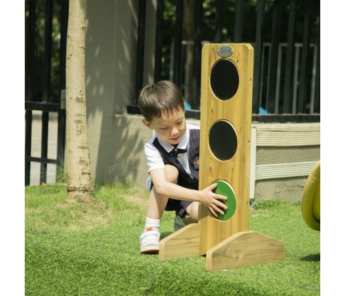 CLASSIC WORLD EDU Drewniany Sygnalizator Świetlny XXL