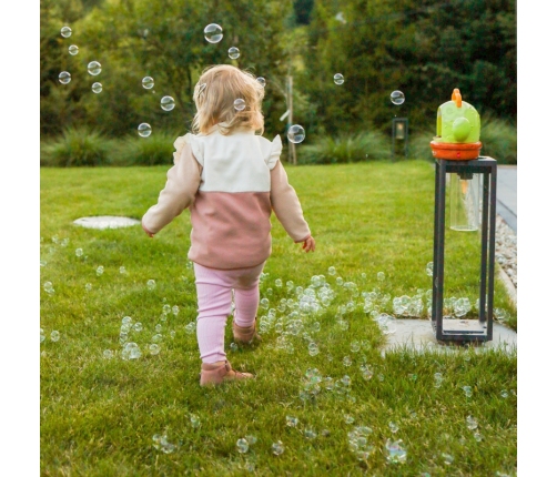 WOOPIE Kaktusowa Elektryczna Maszyna Do Bąbelków Efekty Dźwiękowe i Świetlne