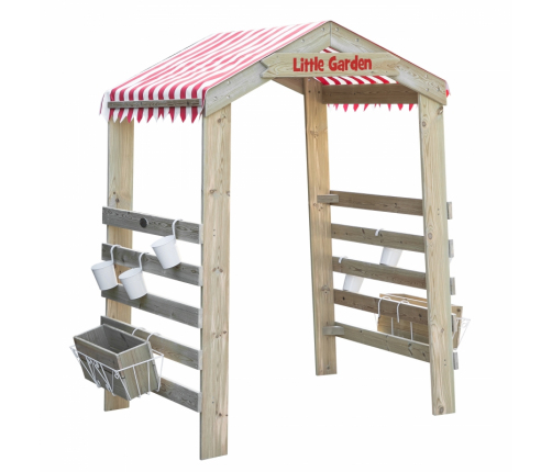 CLASSIC WORLD EDU Drewniana Brama Ogrodowa Pergola Kwietnik