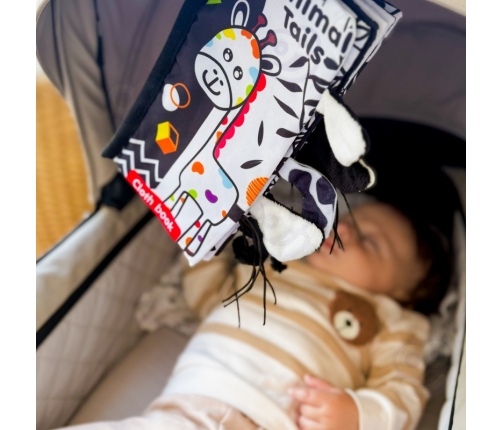 WOOPIE BABY Książeczka Kontrastowa Sensoryczna Dla Niemowląt