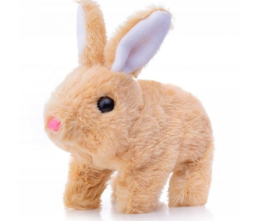 WOOPIE Króliczek Interaktywny Pluszak z Marchewką Beżowy