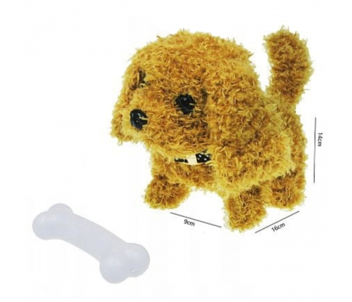 WOOPIE Piesek Interaktywny Pluszak z Kością Pudel Husky