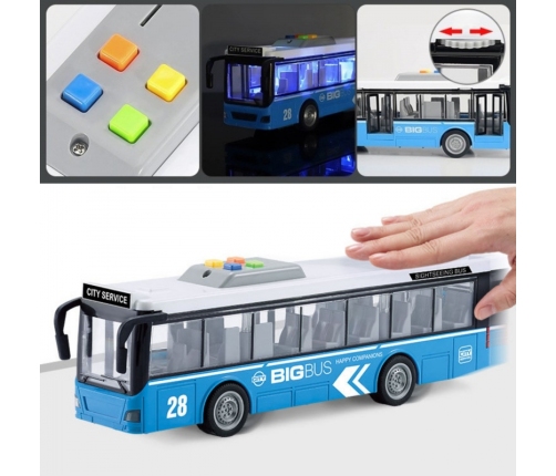 WOOPIE Autobus Miejski Interaktwny Elektryczny 1:16