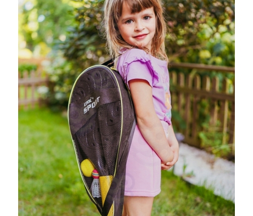 WOOPIE Rakieta z Piłką Piankową i Lotką- Zestaw Plażowo Ogrodowy