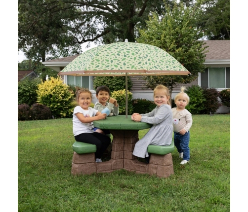 STEP2 Stół - Stolik piknikowy z parasolem