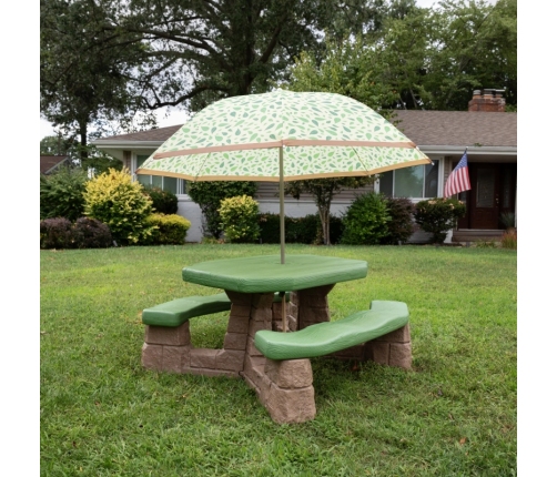 STEP2 Stół - Stolik piknikowy z parasolem