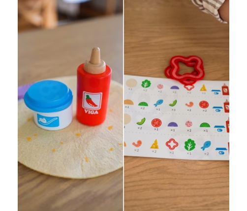 VIGA Zestaw Meksykańskich Potraw Taco i Burrito