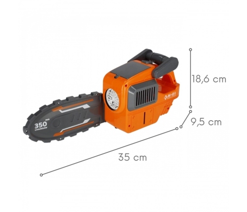 WOOPIE Пистолет для мыльных пузырей в виде цепной пилы