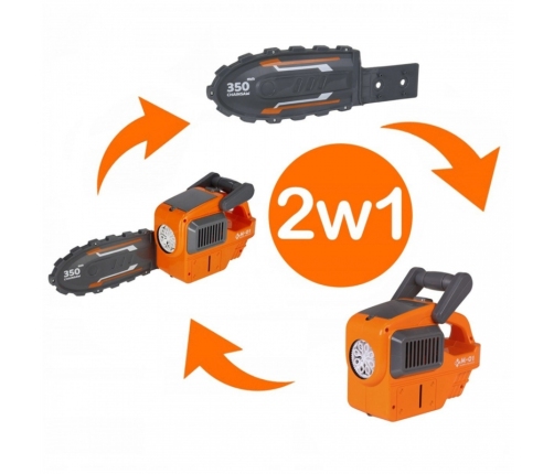 WOOPIE Пистолет для мыльных пузырей в виде цепной пилы