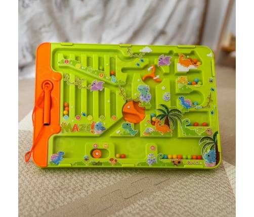 WOOPIE Magnetyczny Labirynt 2w1 Gra Chińczyk