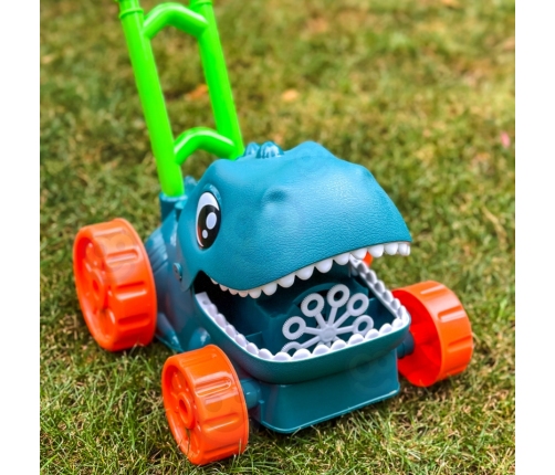 WOOPIE Kosiarka Ogrodowa Dino na Bańki Mydlane Dinozaur + Płyn