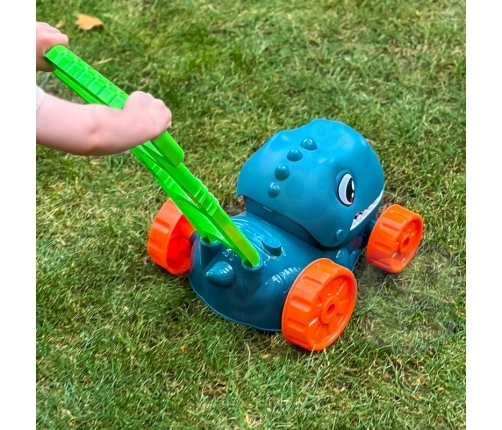 WOOPIE Kosiarka Ogrodowa Dino na Bańki Mydlane Dinozaur + Płyn