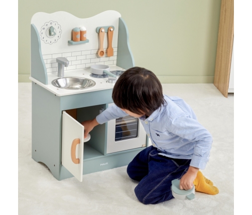 VIGA PolarB Drewniana Kuchnia z Akcesoriami Eco Green