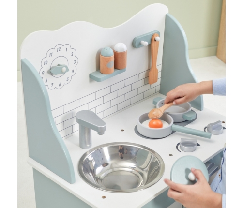 VIGA PolarB Drewniana Kuchnia z Akcesoriami Eco Green