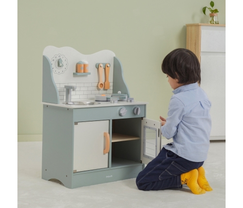 VIGA PolarB Drewniana Kuchnia z Akcesoriami Eco Green