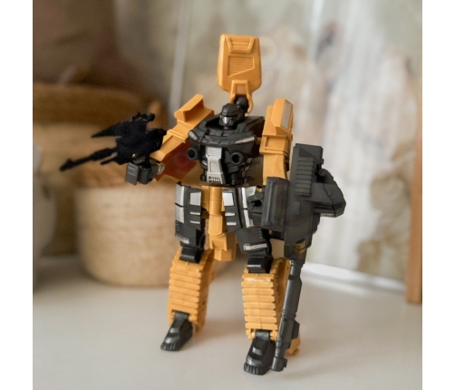 WOOPIE Zestaw 3w1 Robot Transformujący Czołg i Wyrzutnia na Strzałki