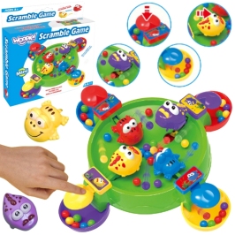 WOOPIE Gra Zręcznościowa Planszowa GŁODNE WESOŁE ŻABKI I KROKODYLKI 3+ WOOPIE Gra Zręcznościowa Planszowa GŁODNE WESOŁE ŻABKI I KROKODYLKI 3+