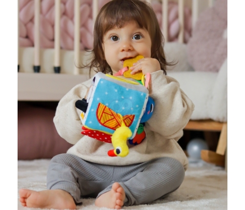 TOOKY TOY Box Pudełko XXL Montessori Edukacyjne 5w1 Sensoryczne 11-12 Mies