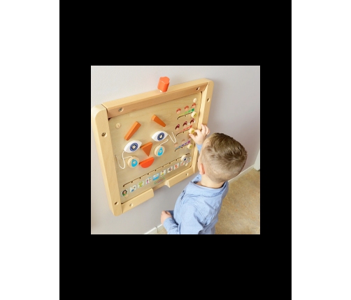 MASTERKIDZ Tablica Edukacyjna Jak Się Czujesz?  Nauka Emocji Montessori