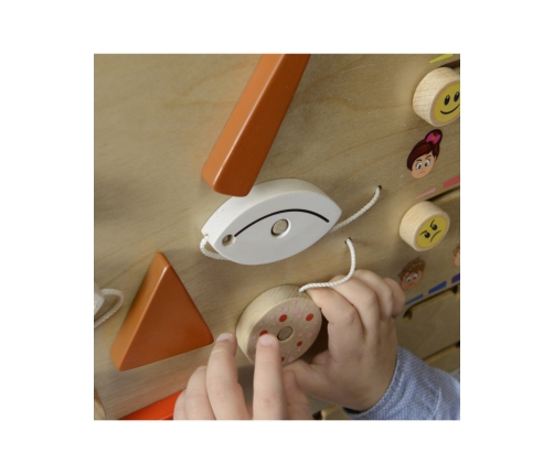 MASTERKIDZ Tablica Edukacyjna Jak Się Czujesz?  Nauka Emocji Montessori