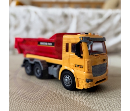 WOOPIE Wywrotka Budowlana w Skali 1:12 Efekty Świetlne Dźwiękowe