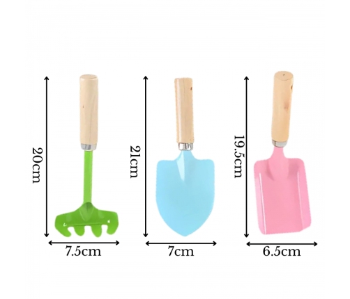 WOOPIE Zestaw Małego Ogrodnika 18 el. Jednorożec