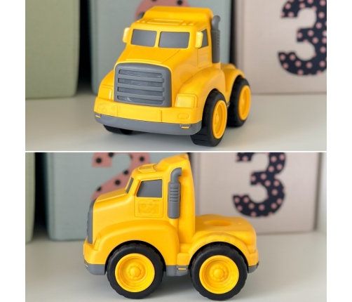 WOOPIE Laweta Zestaw 4w1 Pojazdy Budowlane