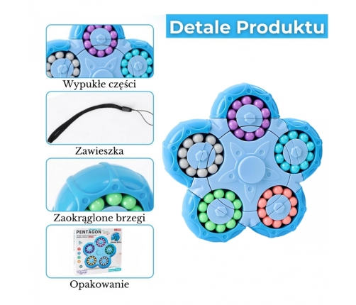 WOOPIE Gra Obrotowa Łamigłówka Antystresowa
