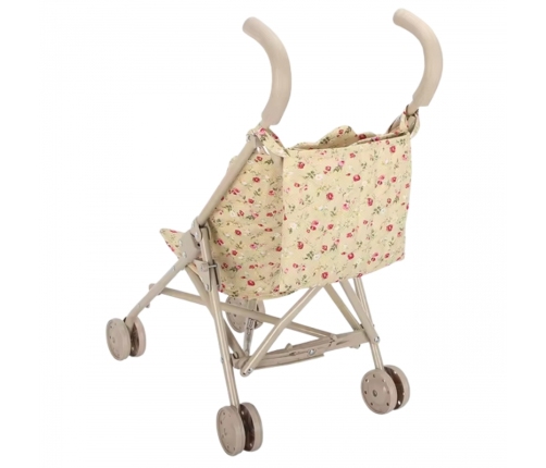 WOOPIE ROYAL Wózek Spacerówka Dla Lalek w Kwiatki