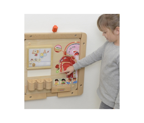 MASTERKIDZ Tablica Edukacyjna Zmysł Węchu Montessori