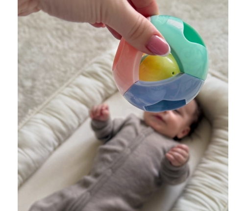 WOOPIE BABY Pastelowa Grzechotka Kula do Raczkowania 0m+