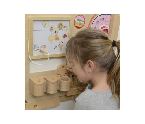 MASTERKIDZ Tablica Edukacyjna Zmysł Węchu Montessori