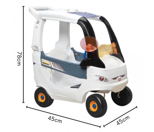 LITTLE TIKES Jeździk Cozy Coupe – Łazik Kosmiczny