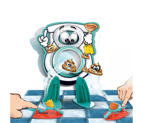 WOOPIE Gra Zręcznościowa Rodzinna Strzał Kupa do Sedesu