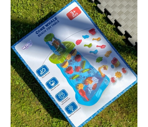 WOOPIE Wodospad XXL Ścianka Wodna 2w1 Stolik Wodny