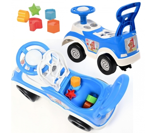 Детская машина-каталка WOOPIE 4in1 Blue