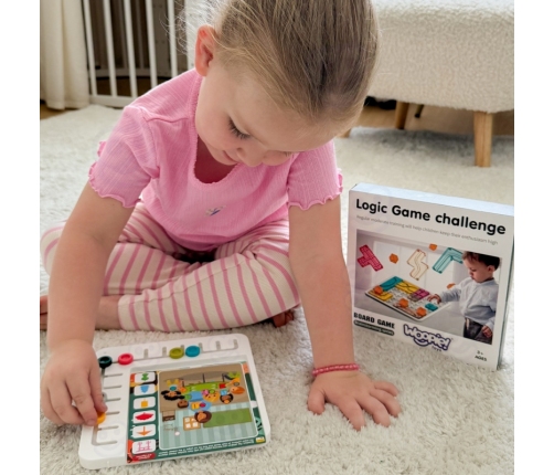 WOOPIE Zestaw 60 Gier Logicznych 3+