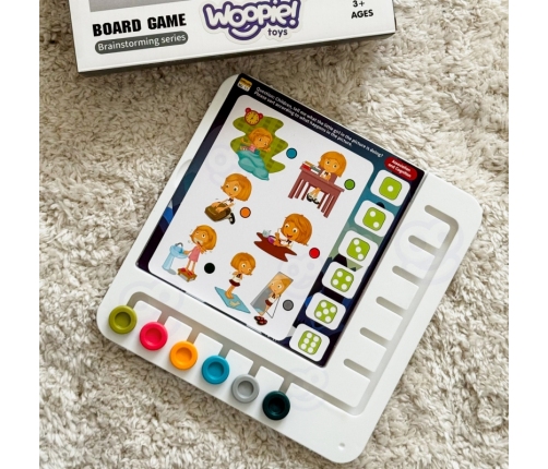 WOOPIE Zestaw 60 Gier Logicznych 3+