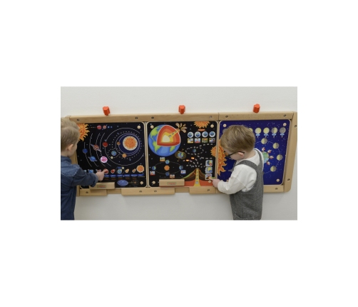 MASTERKIDZ Tablica Edukacyjna Ziemia Montessori