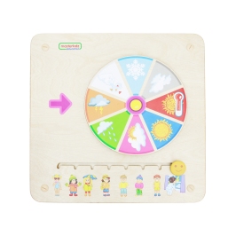 MASTERKIDZ Tablica Edukacyjna Pogoda