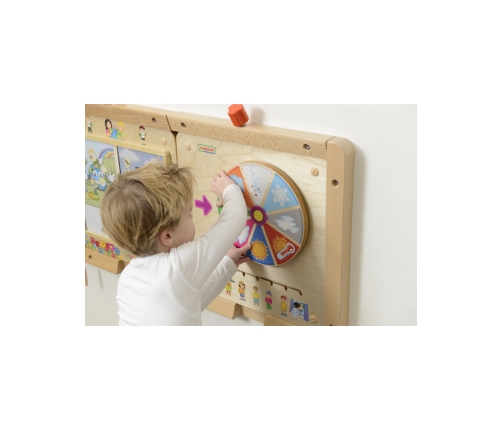 MASTERKIDZ Tablica Edukacyjna Pogoda