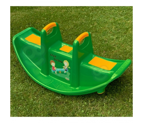 WOOPIE Bujak Wieloosobowy STAR Huśtawka Równoważna Zielona