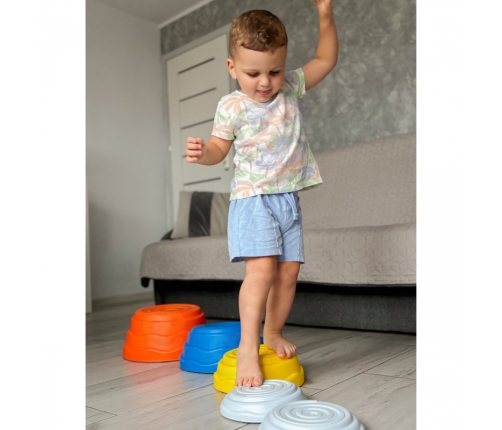 WOOPIE Kamienie Balansujące Sensoryczne Trening Równowagi 5 szt