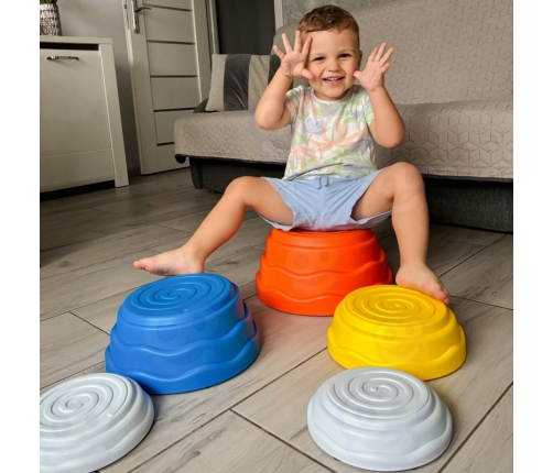 WOOPIE Kamienie Balansujące Sensoryczne Trening Równowagi 5 szt