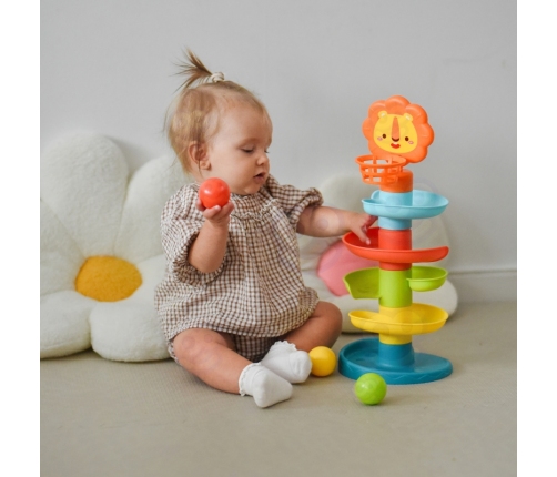 WOOPIE BABY Tor Zjeżdzalnia Kulek Wieża z Piłeczkami Kulodrom