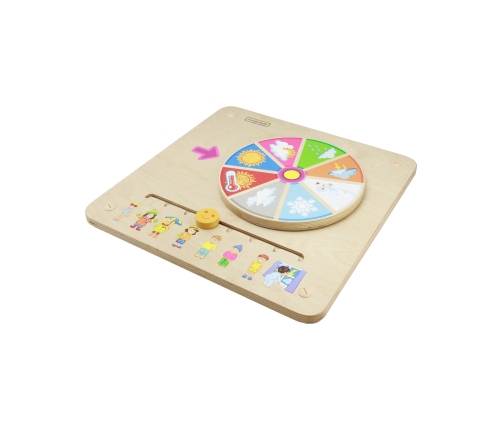 MASTERKIDZ Tablica Edukacyjna Pogoda