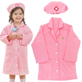 VIGA Strój Mundurek i Kapelusz Małej Pielęgniarki VIGA Strój Mundurek i Kapelusz Małej Pielęgniarki