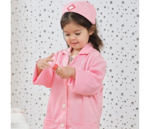 VIGA Strój Mundurek i Kapelusz Małej Pielęgniarki