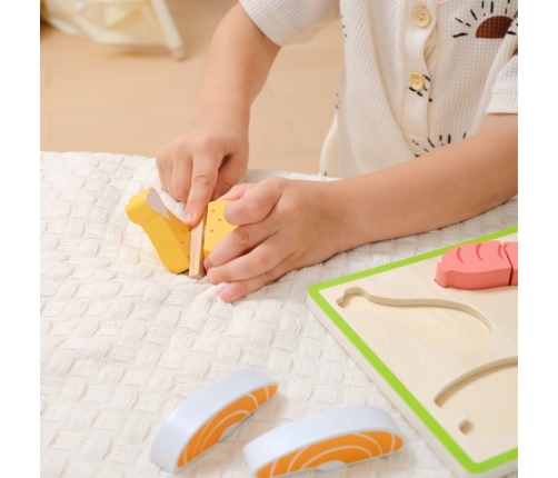 VIGA Zestaw do Krojenia Mięsa – Realistyczna Zabawa w Kuchnię