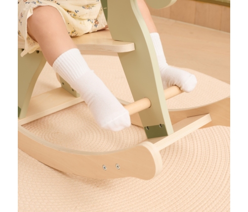 VIGA Drewniany Konik na Biegunach